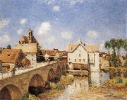 Alfred Sisley The Bridge of Moret china oil painting reproduction